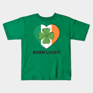 Luck Of The Irish Kids T-Shirt